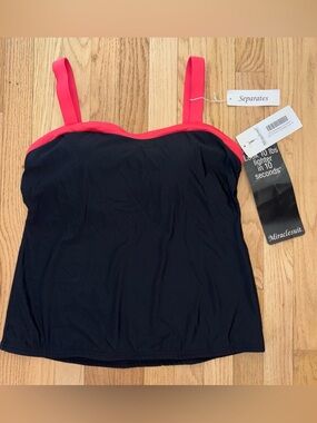 Miraclesuit Mango Colorblock Morris Tankini Top